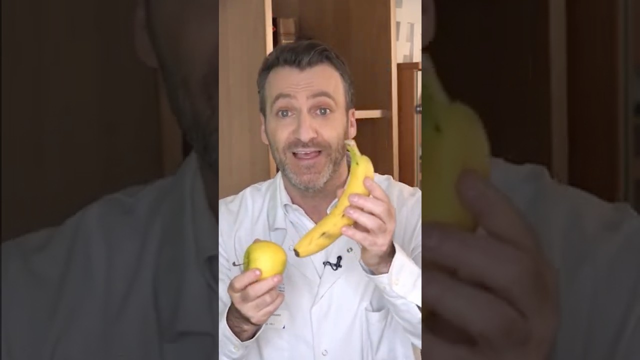 Pomme ou banane pour maigrir ? #nutrition #di&eacute;t&eacute;tique #sant&eacute;