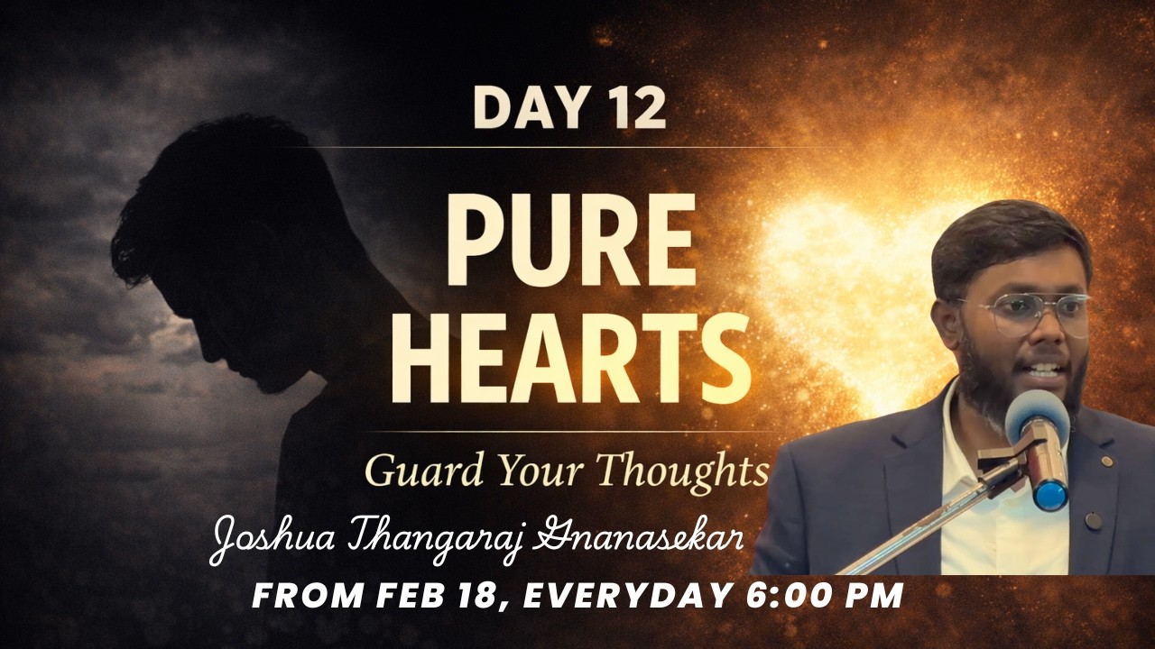 🔥 40 DAYS OF LENT – DAY 12🎥 “Pure Hearts”📖 Matthew 5:27–30 #lent2026