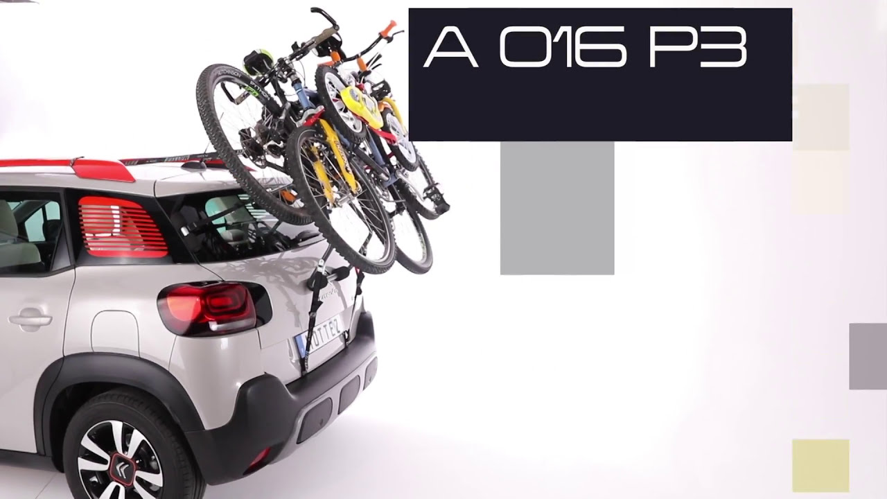 Porte-v&eacute;los sur hayon - A016P3