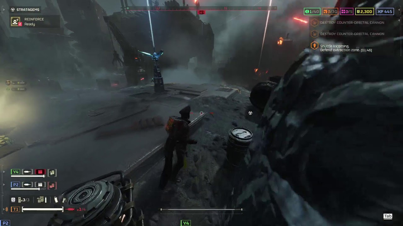 The bots will suffer! (Helldivers 2)