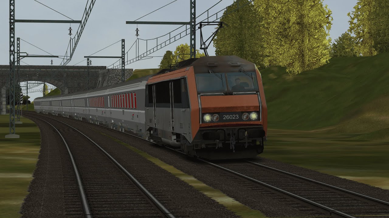 [Open Rails] BB 26000 + Corail - Brétigny