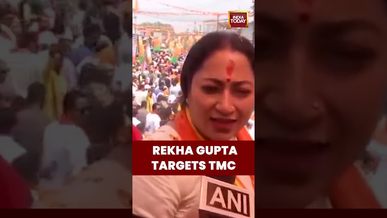 Rekha Gupta Targets TMC in Bengal Campaign, Raises Infiltration and Security Concerns