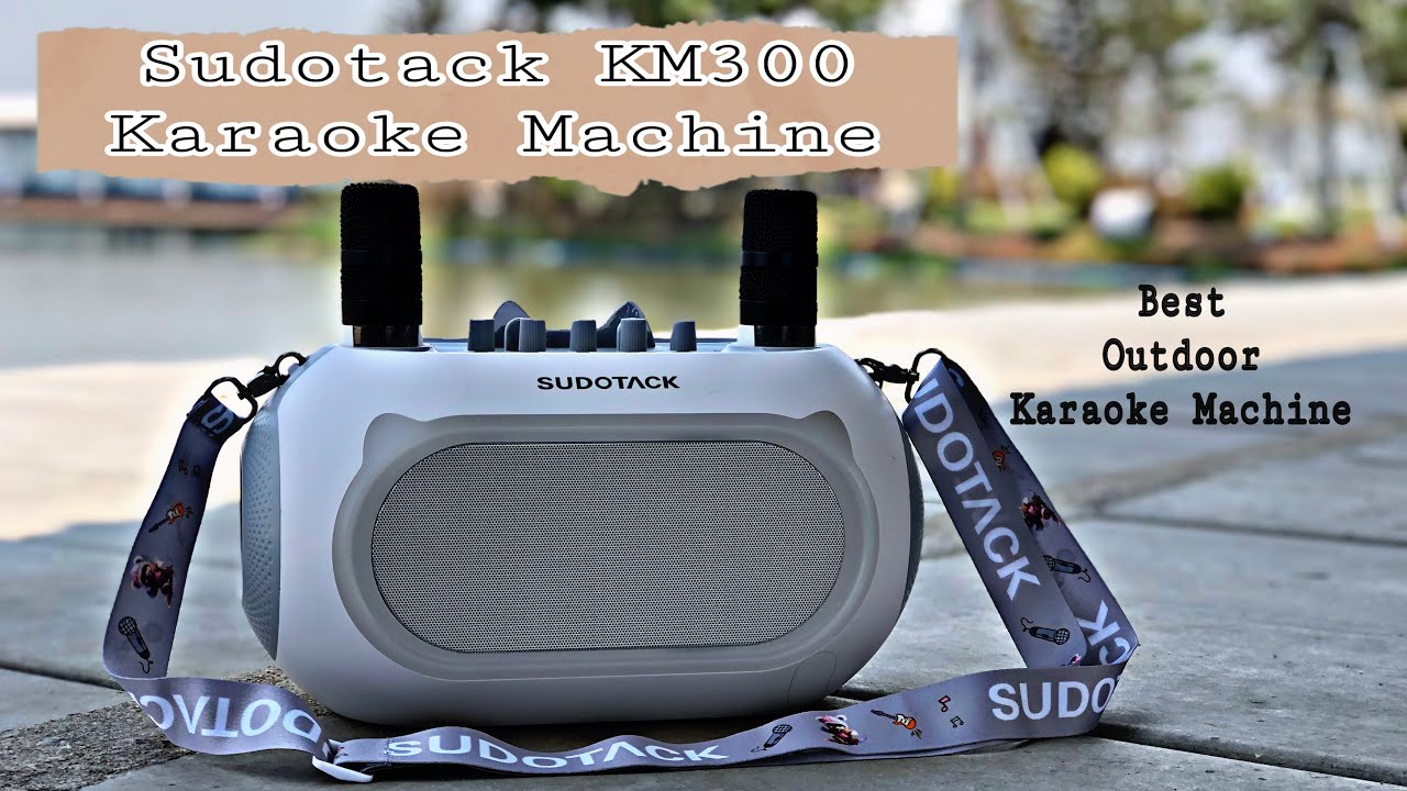 Sudotack KM300 Karaoke Machine || Best Outdoor Karaoke Machine #sudotack #sudotackkm300