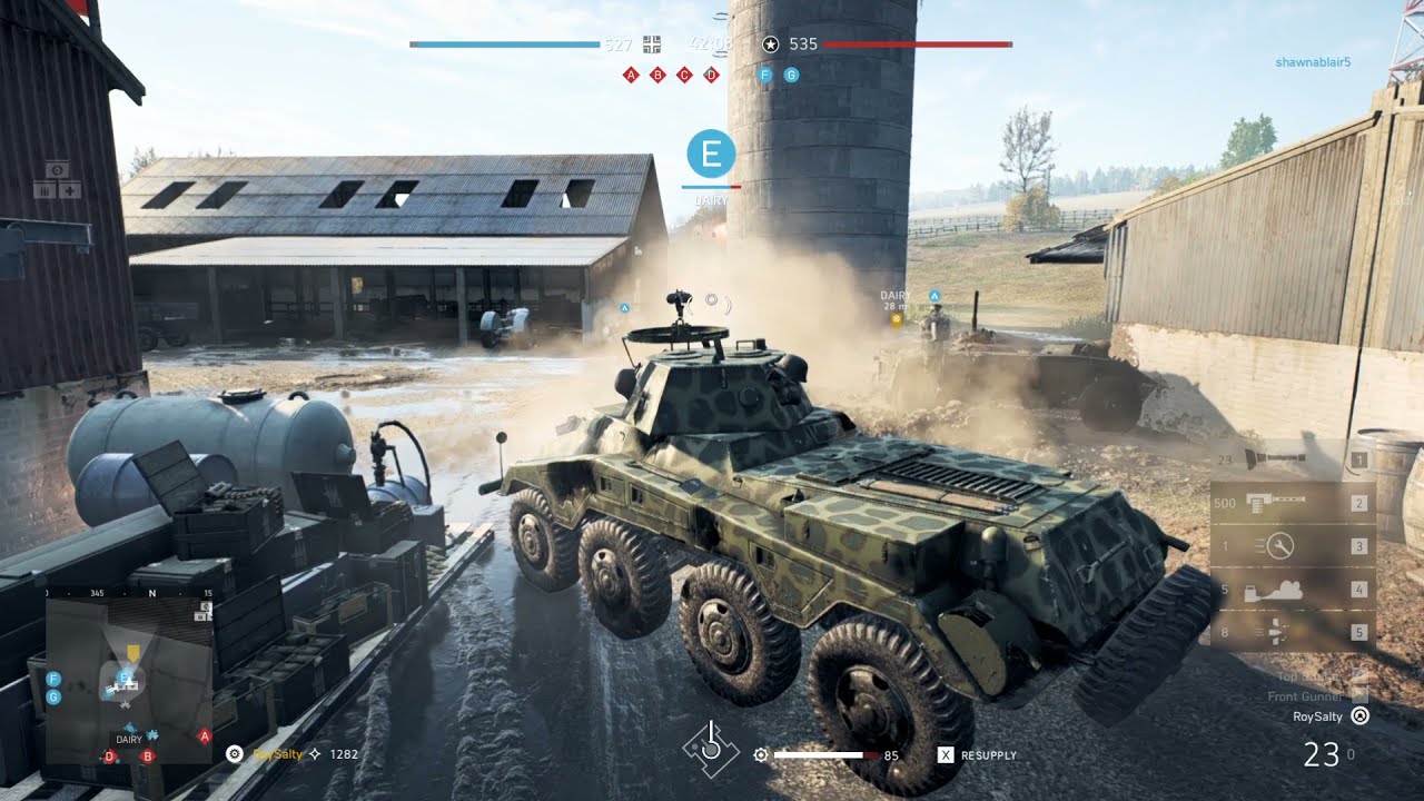 Battlefield 5 - Puma Tank Gameplay (No Commentary)