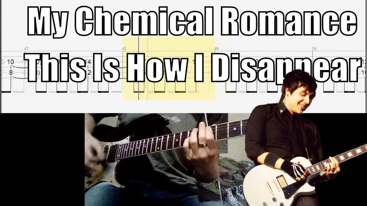 My Chemical Romance This Is How I Disappear Guitar Tab Frank Iero
