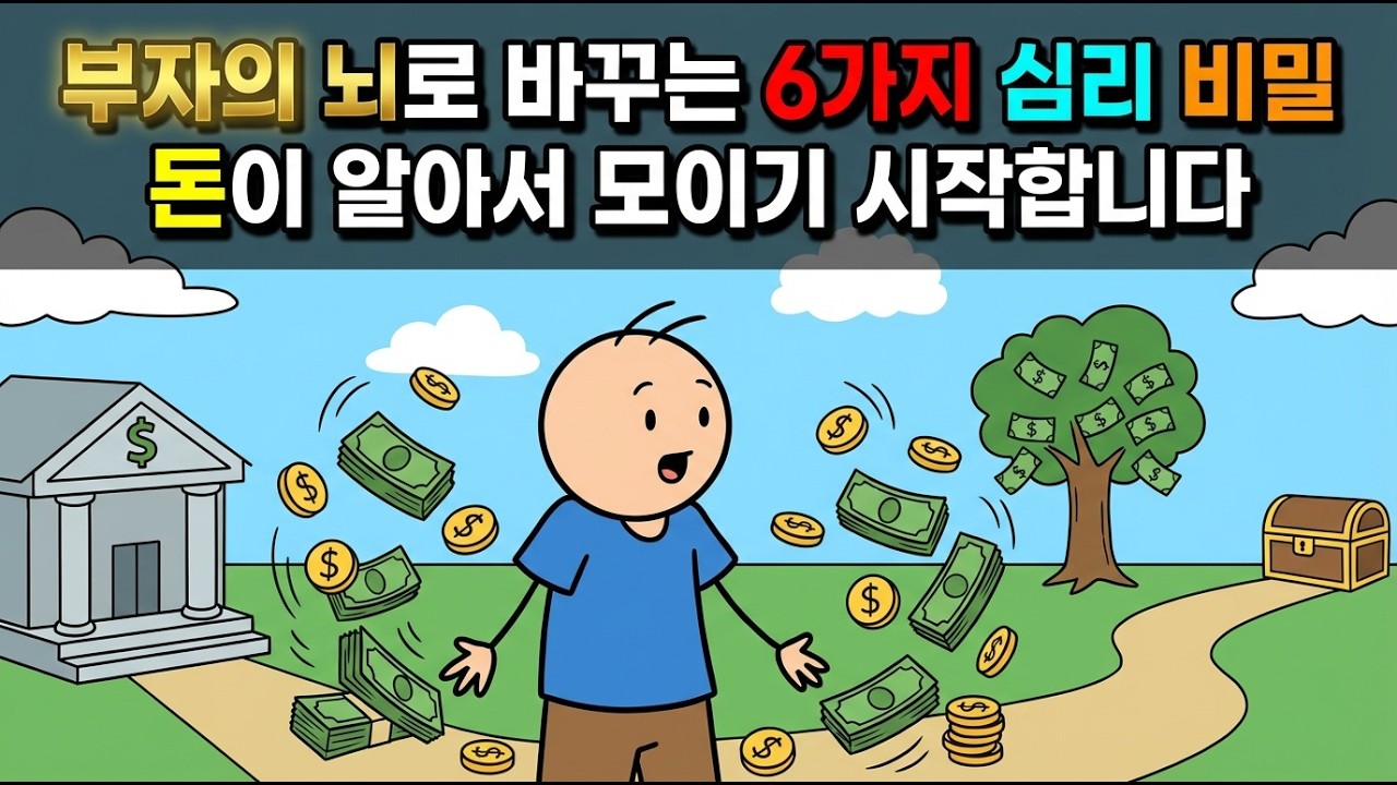 왜 돈이 안 모일까 뇌과학이 밝힌 6가지 심리의 비밀 | 부자 되는 자동화 시스템