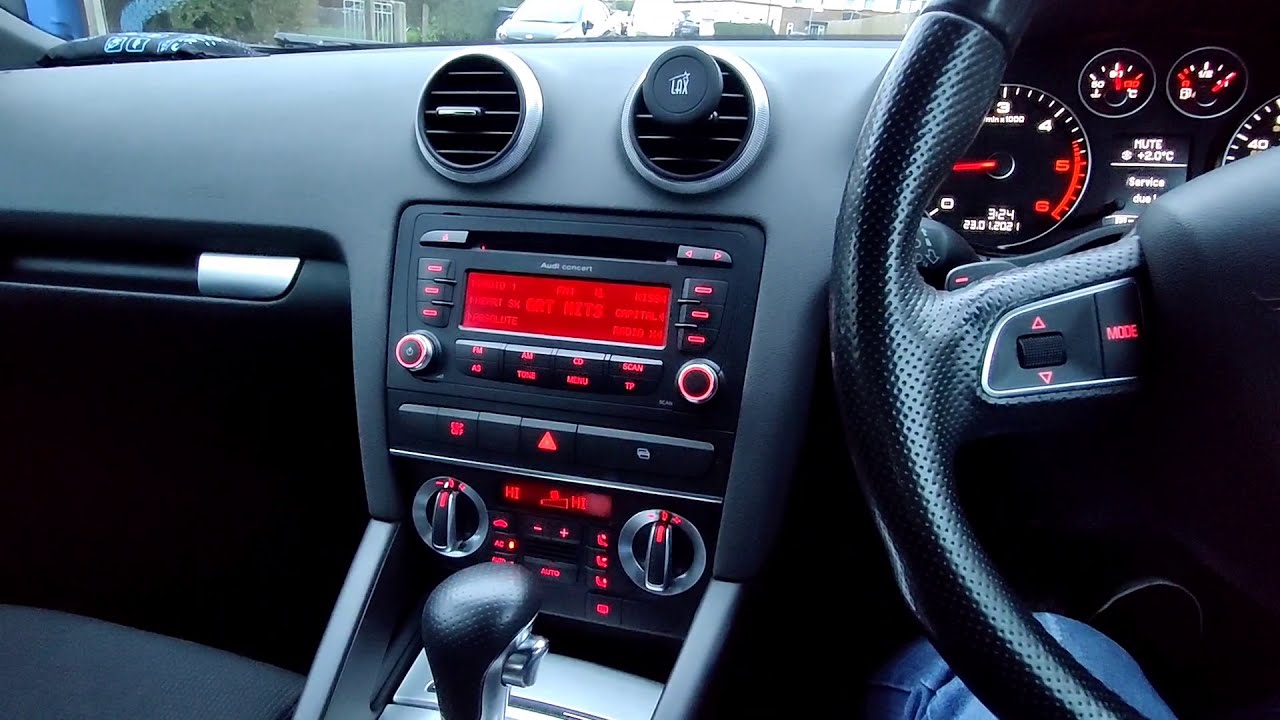 Audi A3 instrument cluster not working
