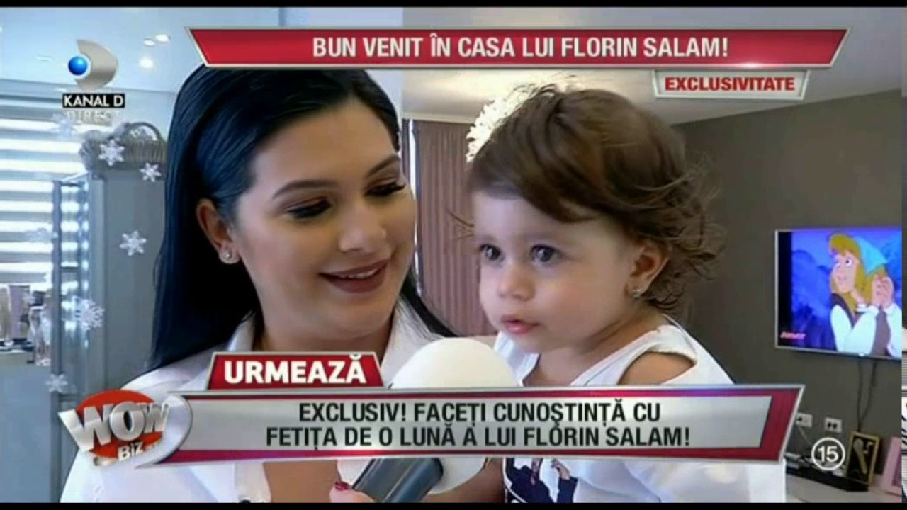 WOWBIZ (23.01.2017) - Imagini WOW din casa lui Florin Salam si a Roxanei Dobre