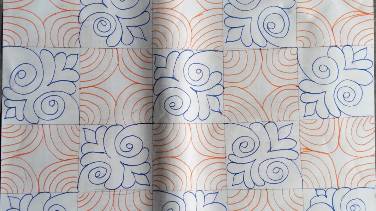 New nokshi Katha design art #art #nokshikathadesig #design 