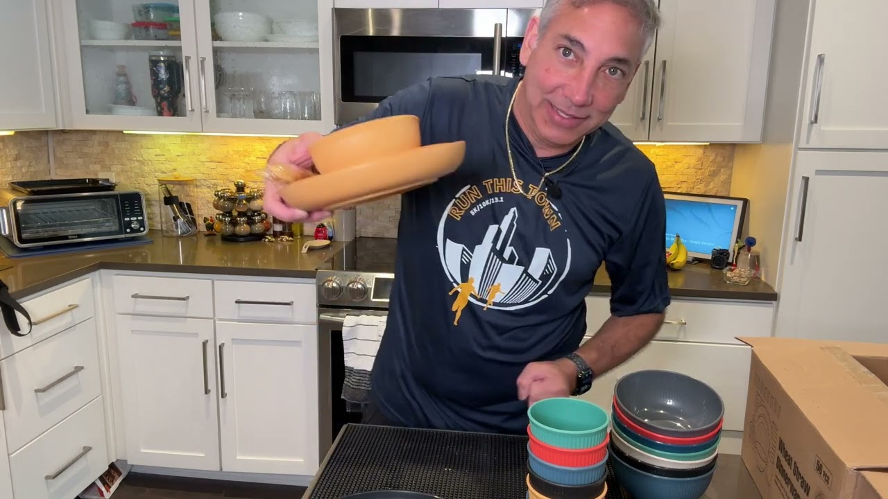 Set of 8 Plastic Dishes Review & Unboxing    4K