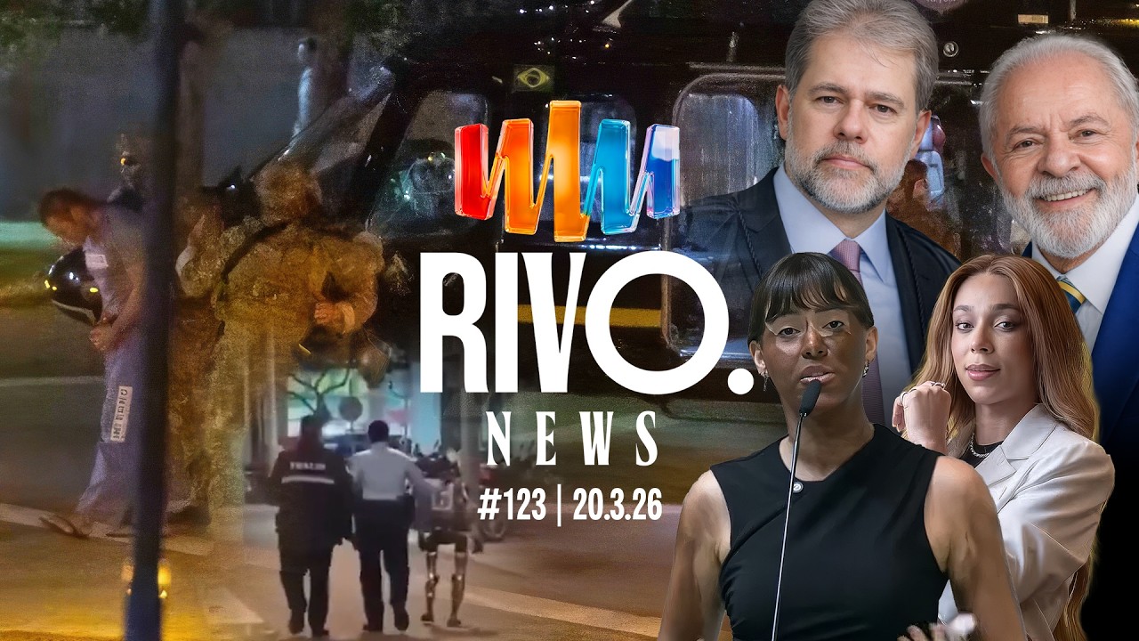 LULA QUER SAÍDA DE TOFFOLI, ERIKA NA COMISSÃO DAS MULHERES E ROBÔ PRESO | RivoNews #123 - 20/03