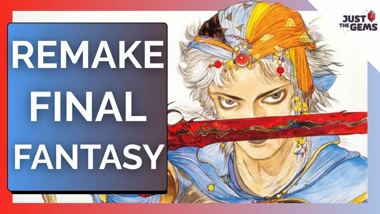 Why the Early Final Fantasy Games NEED to Be Remade - Dragon Quest-style!
