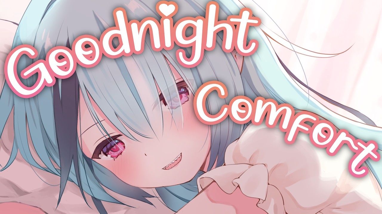 【ASMR】Goodnight Kisses, Sweet Comfort and Headpats to Help You Sleep