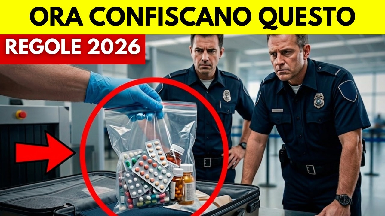 Oggetti vietati negli aeroporti nel 2026: cosa non portare per evitare problemi