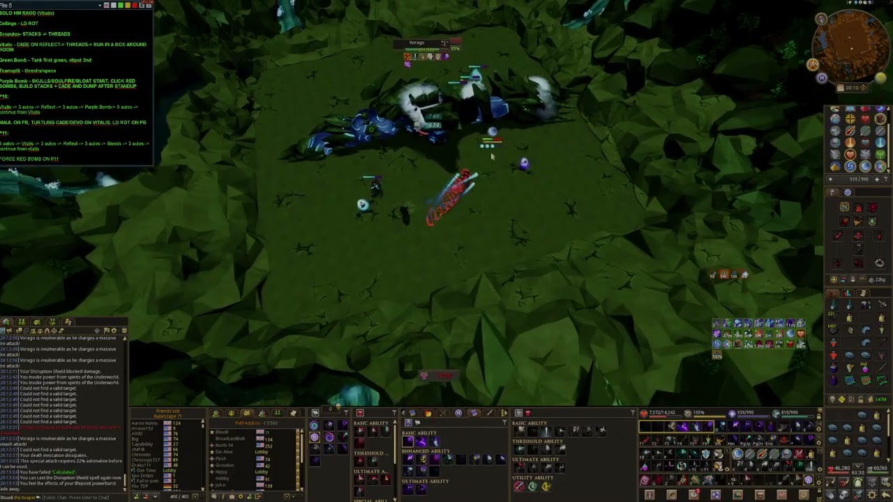 Solo HM Vorago (Vitalis) (Necromancy) ft. Golden Defeater
