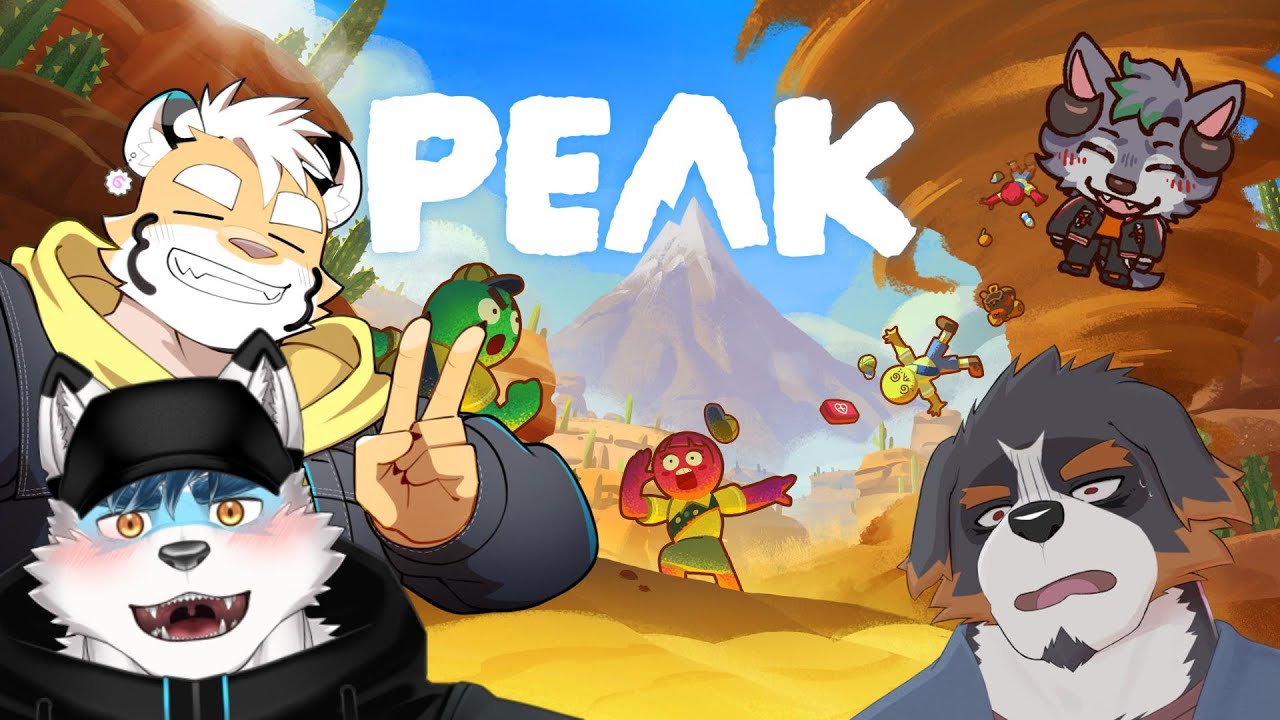 【PEAK】カオスな世界だけどみんなで登頂しよっ！【金丸とらのすけ/さち/千夜ちよ/カサイ】