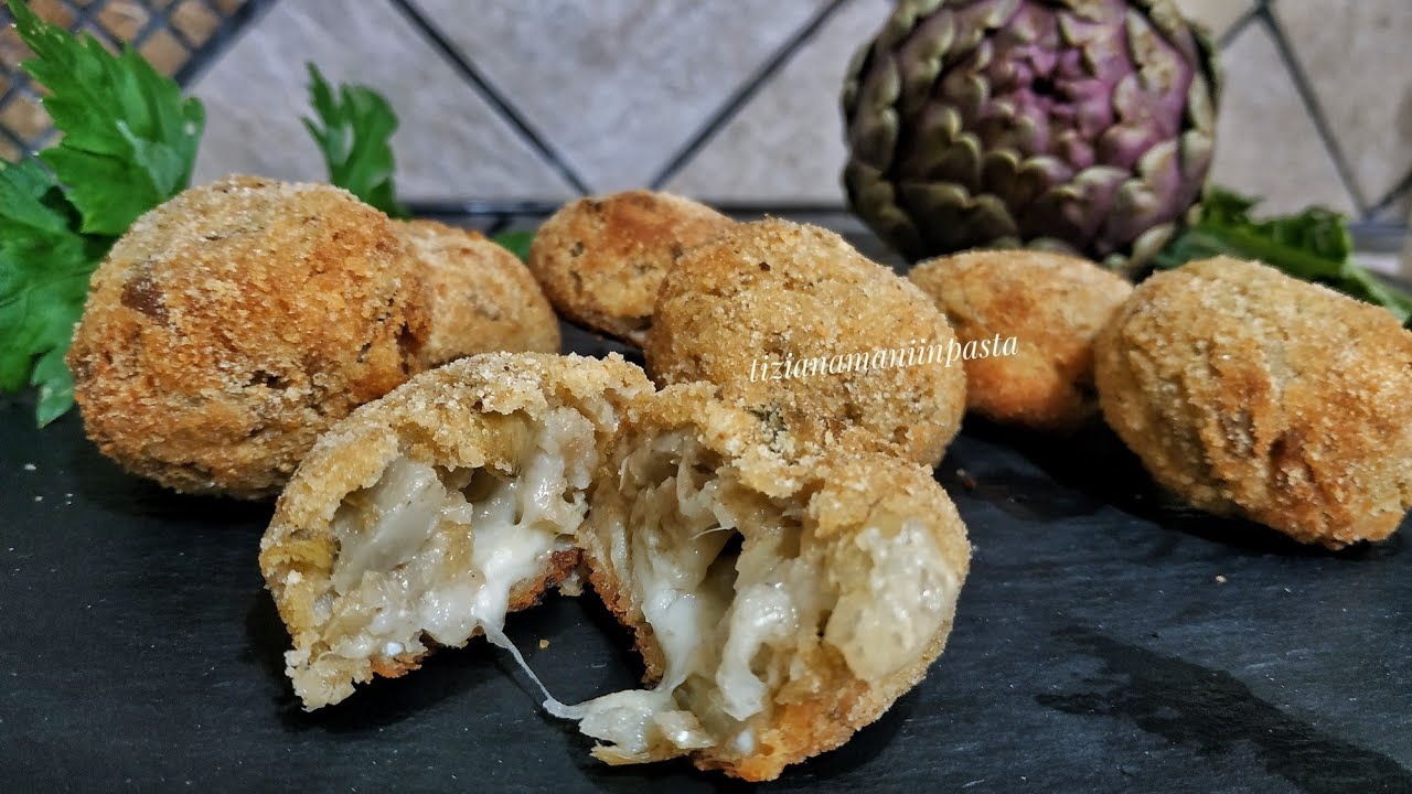 POLPETTE DI CARCIOFI AL FORNO