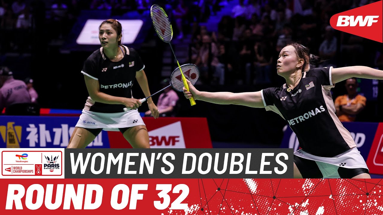 BWF World Championships 2025 | Stoeva/Stoeva (BUL) vs. Go/Teoh (MAS) [16] | R32