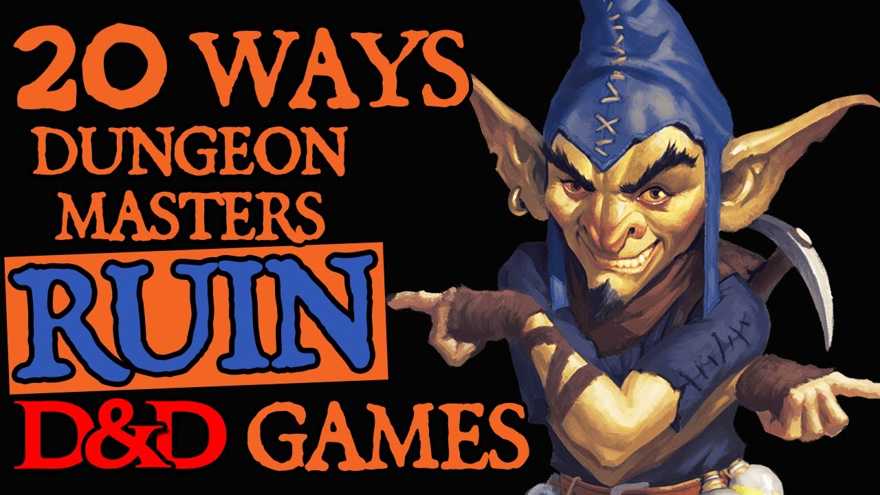 Эти 20 ошибок Мастера Подземелий, которые портят игры D&D