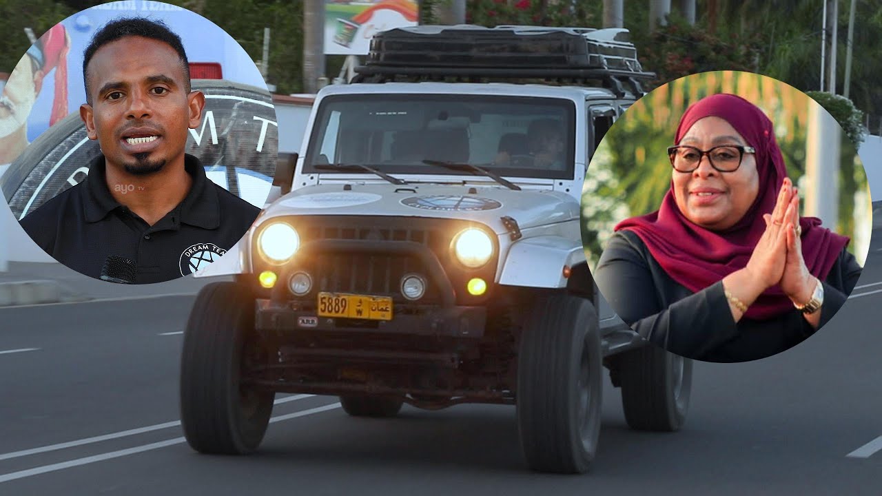 MTANZANIA MWENYE URAIA WA OMAN ATUA TANZANIA KUMPA RAIS SAMIA GARI, AKOSHWA NA THE ROYAL TOUR