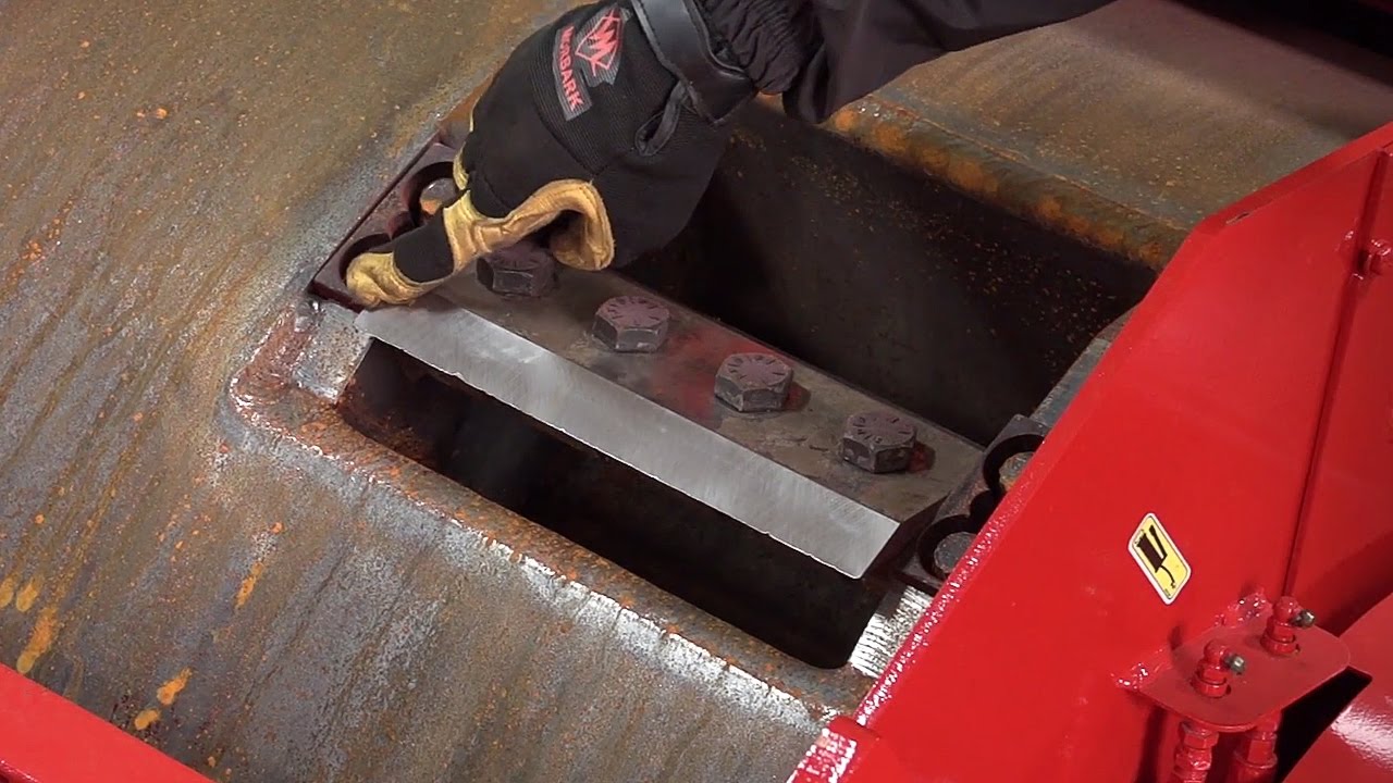 Maintenance Made Easy - Brush Chipper Knife Care