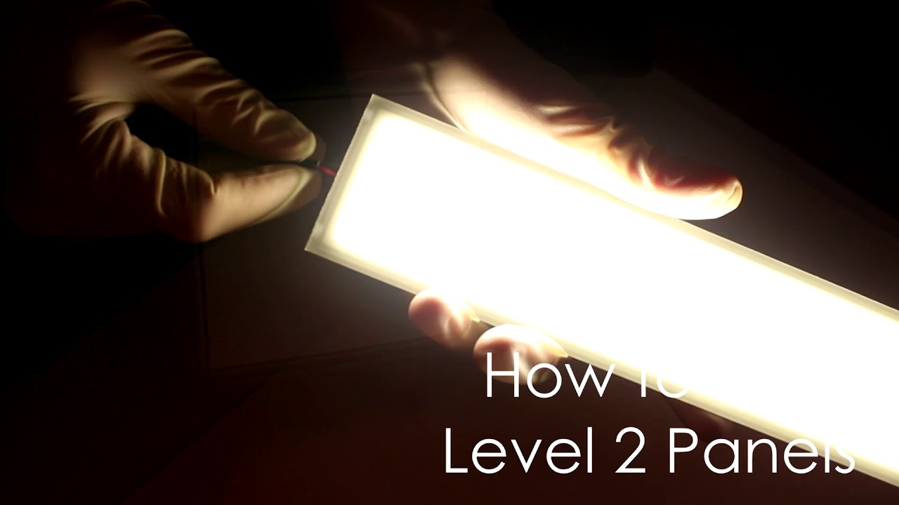 How to Use OLEDWorks' Level 1 and Level 2 OLED lighting Panels