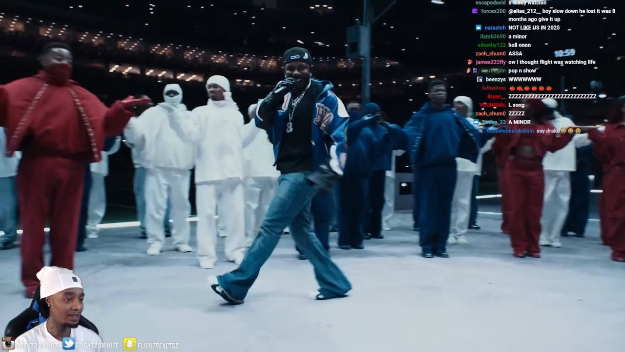 FlightReacts to Kendrick Lamar’s Super Bowl Halftime Show