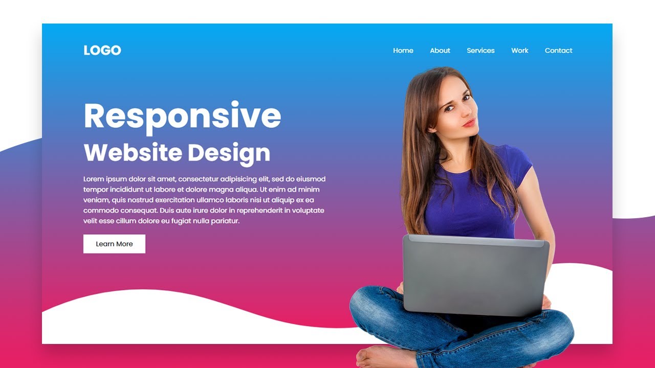How to Make Responsive Website using Html CSS & Javascript | Step By Step Tutorial