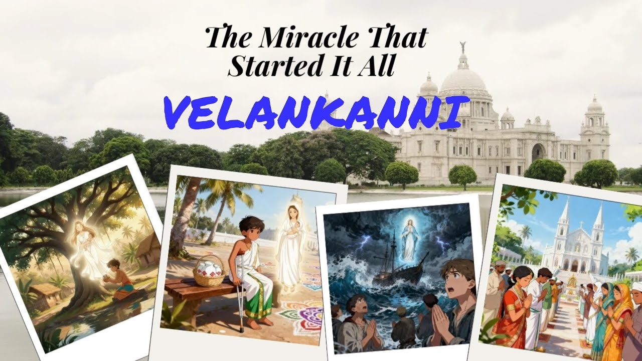 🙏 How Velankanni Became a Shrine of Hope | Our Lady of Health | Tamil History | #faith #avemaria 