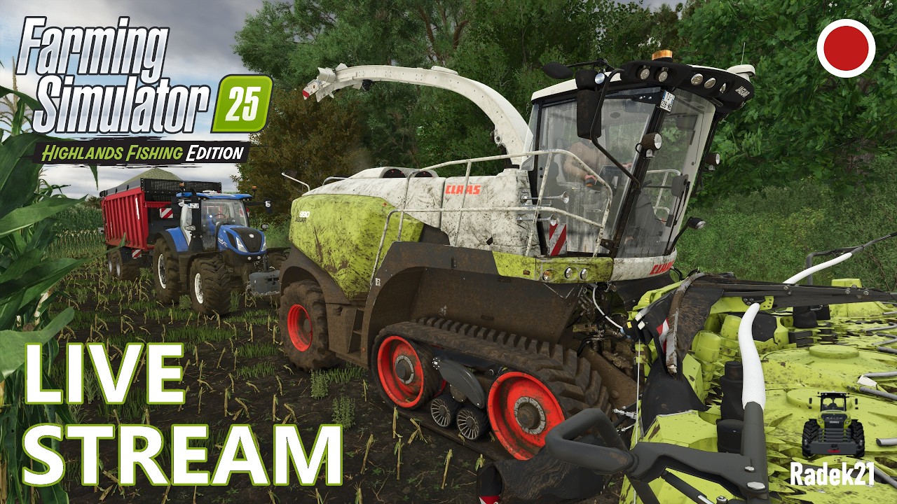 FARMA NIKDY NESPÍ - Pichonnière Valley | LIVE STREAM | Farming Simulator 25 CZ/SK 🔴