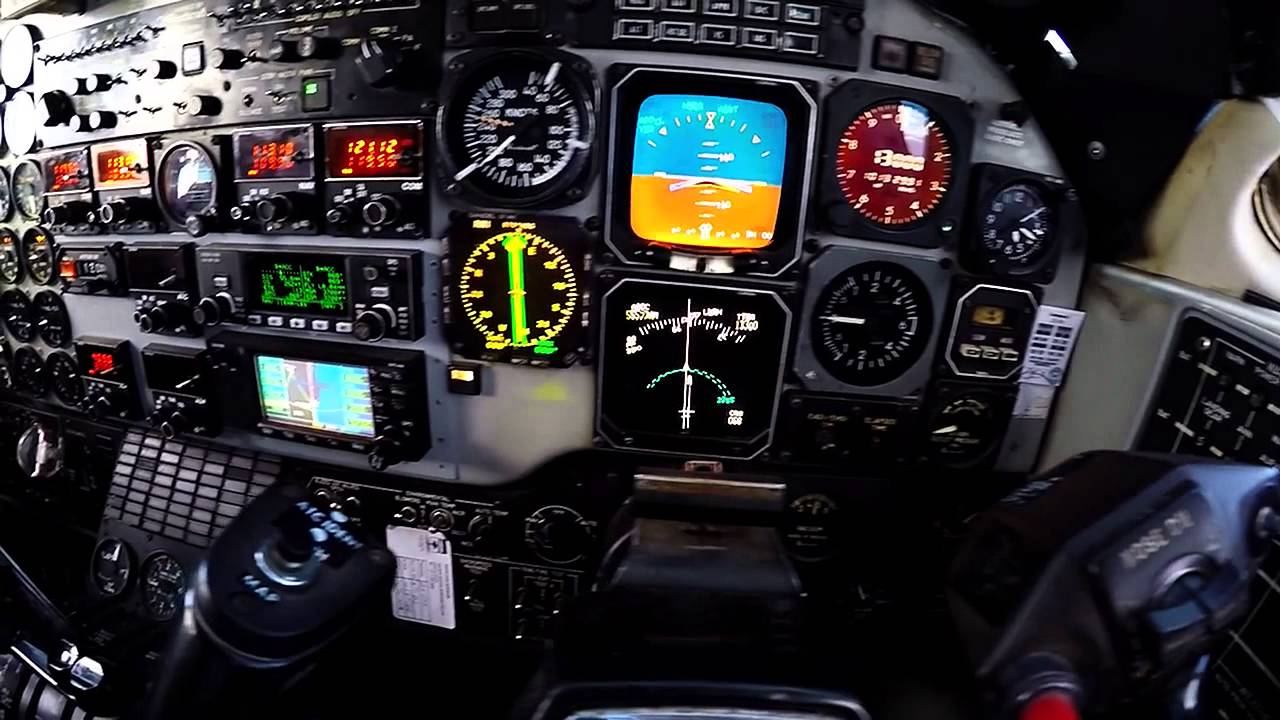 B1900 - Cockpit View