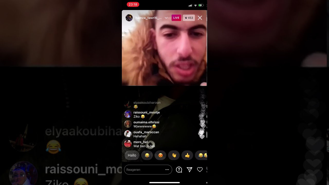 Hamza tawriti is boos op rapper ICE.