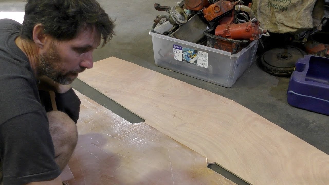 Making a plywood transom