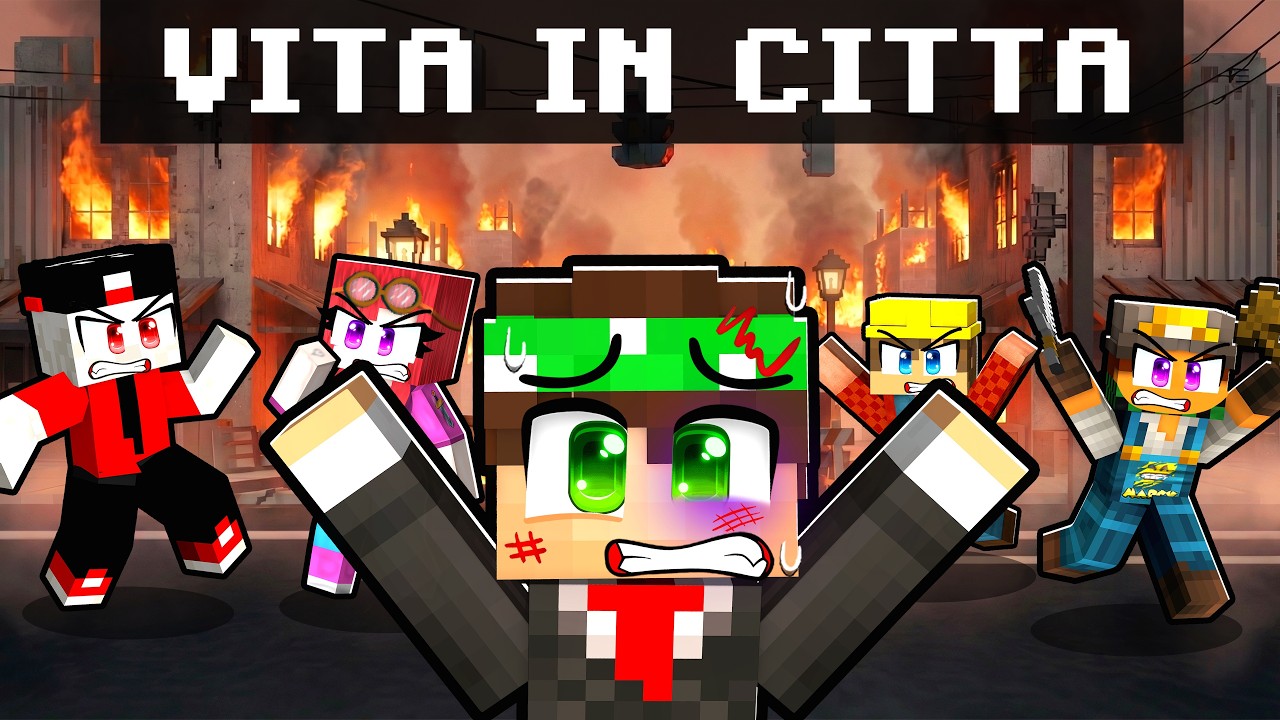 MI CANDIDO SINDACO E SCOPPIA IL CAOS nella VITA IN CITTÀ 1 REMAKE su MINECRAFT!