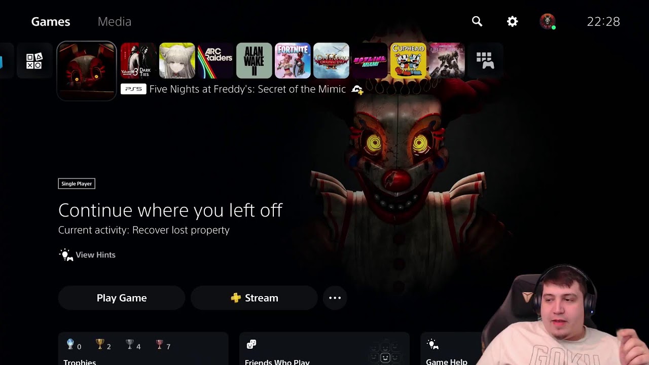 FNAF: Secret of the Mimic - First playthrough - Live Stream