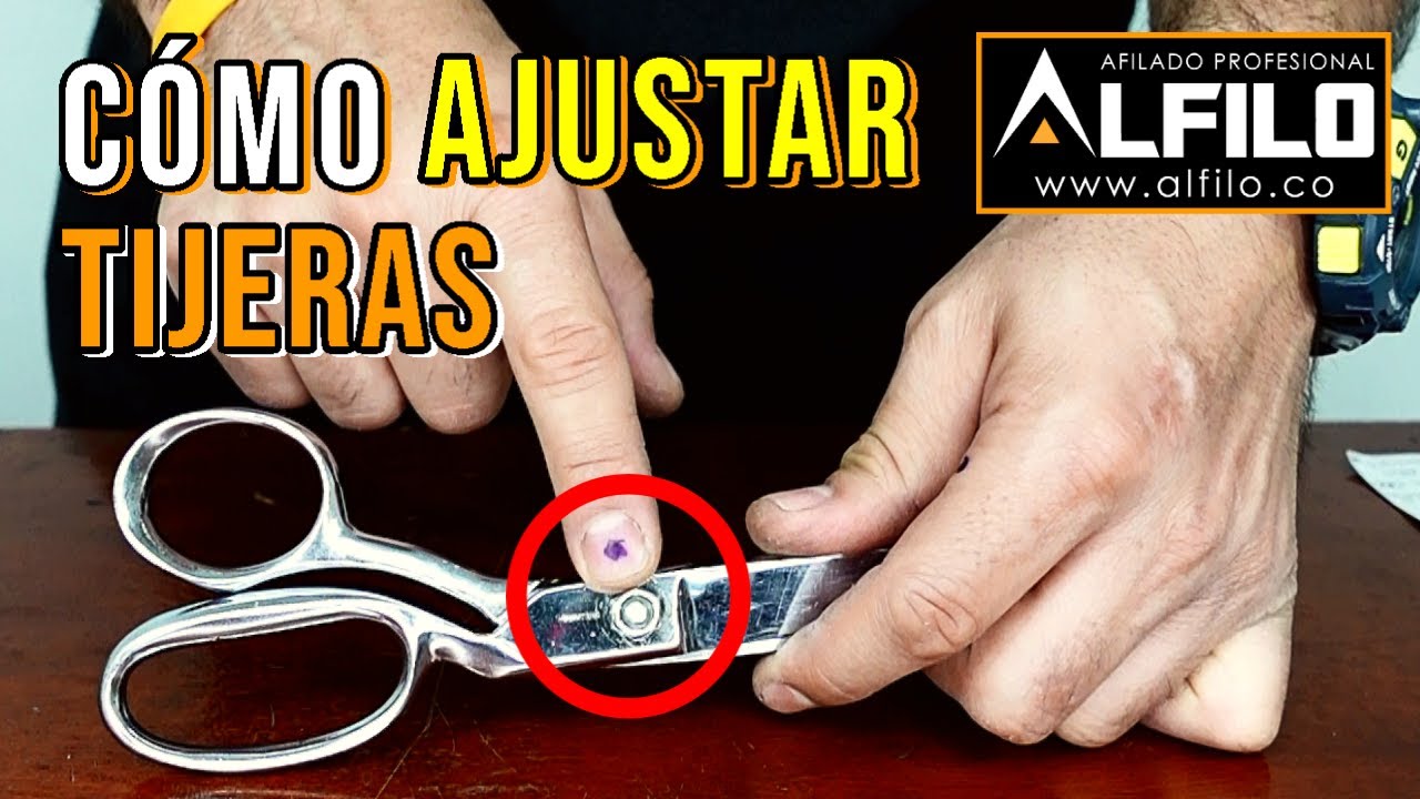 🔧✂️ CÓMO AJUSTAR TIJERAS PARA TELA Parte_3: Nunca Antes Visto en YouTube! 🫢