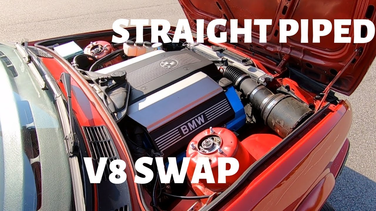 V8 SWAP SOUNDCHECK + quick tour of my V8 E30