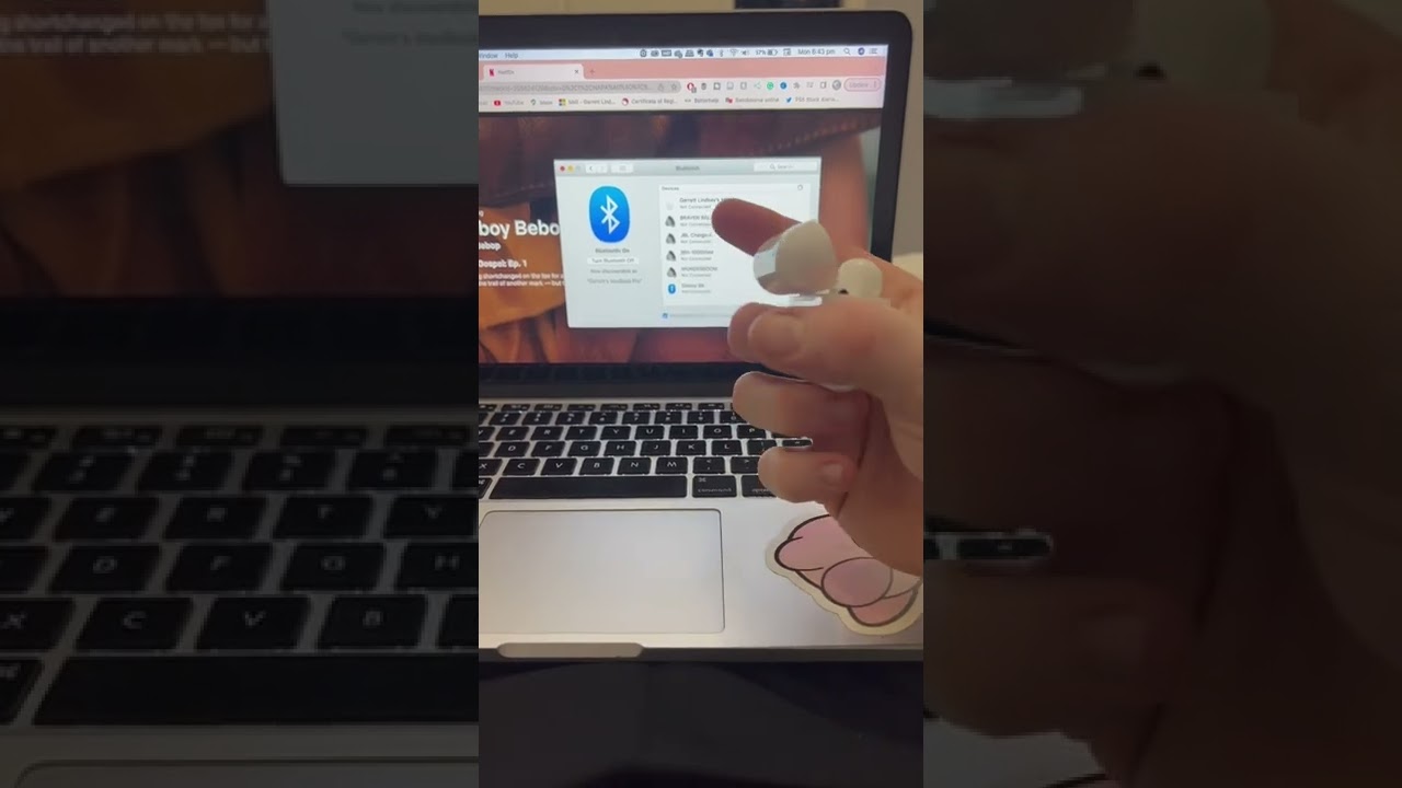 Jak podłączyć AirPods do MacBooka