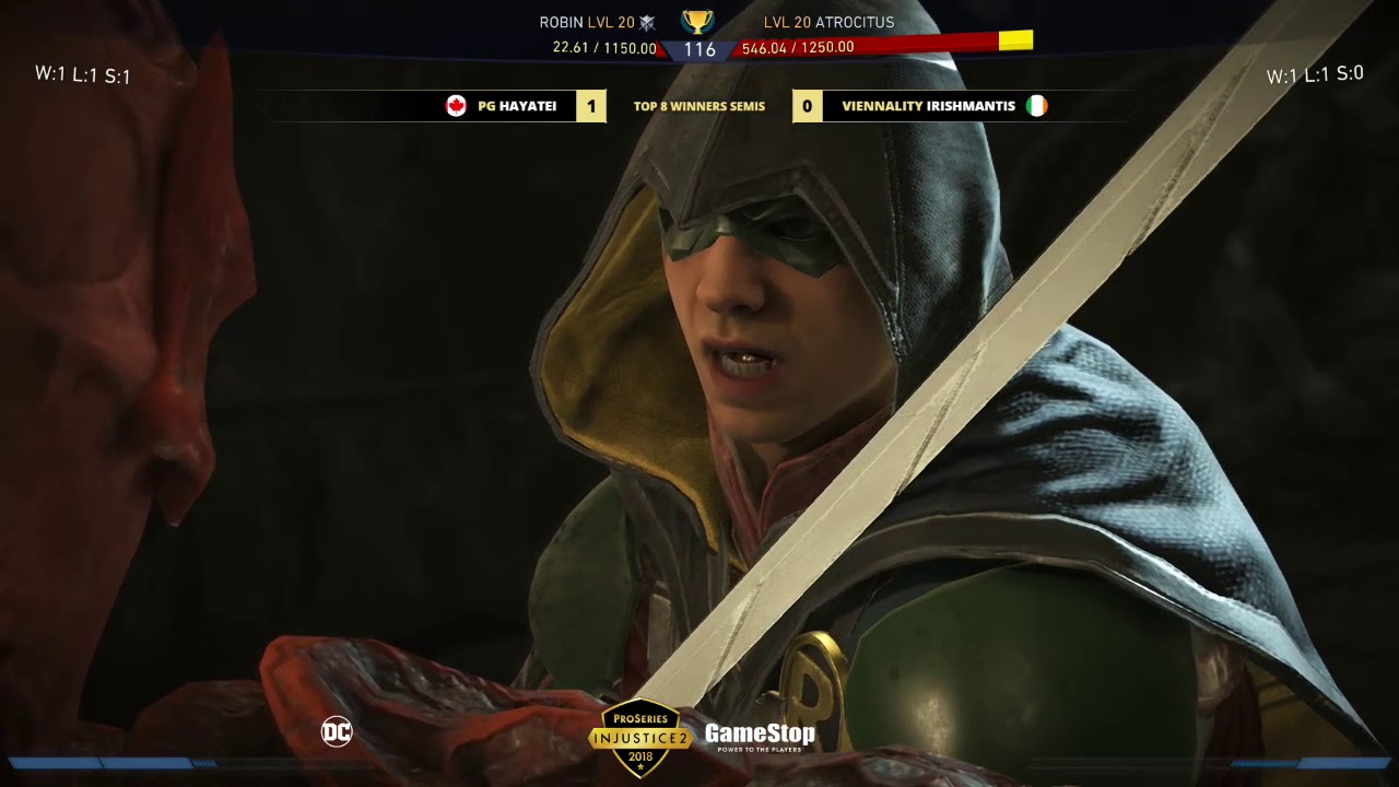 Irish Mantis (Atrocitus) vs. Hayatei (Robin) - Viennality - Top 8