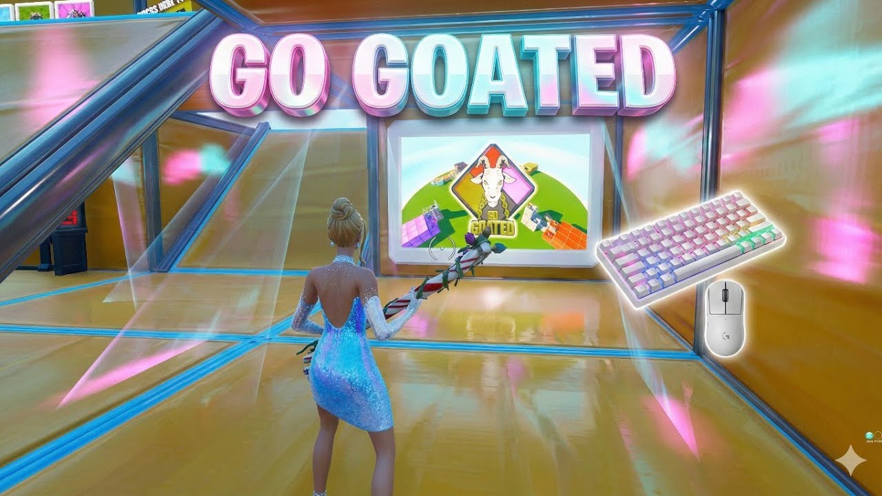  FORTNITE GO GOATED🐐 | Keyboard & Mouse Gameplay 🎮🔥