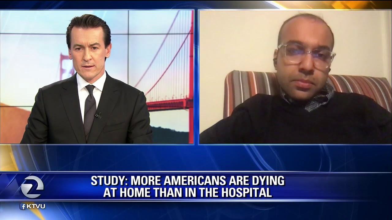 STUDY: MORE AMERICANS ARE DYING AT HOME THAN IN THE HOSPITAL