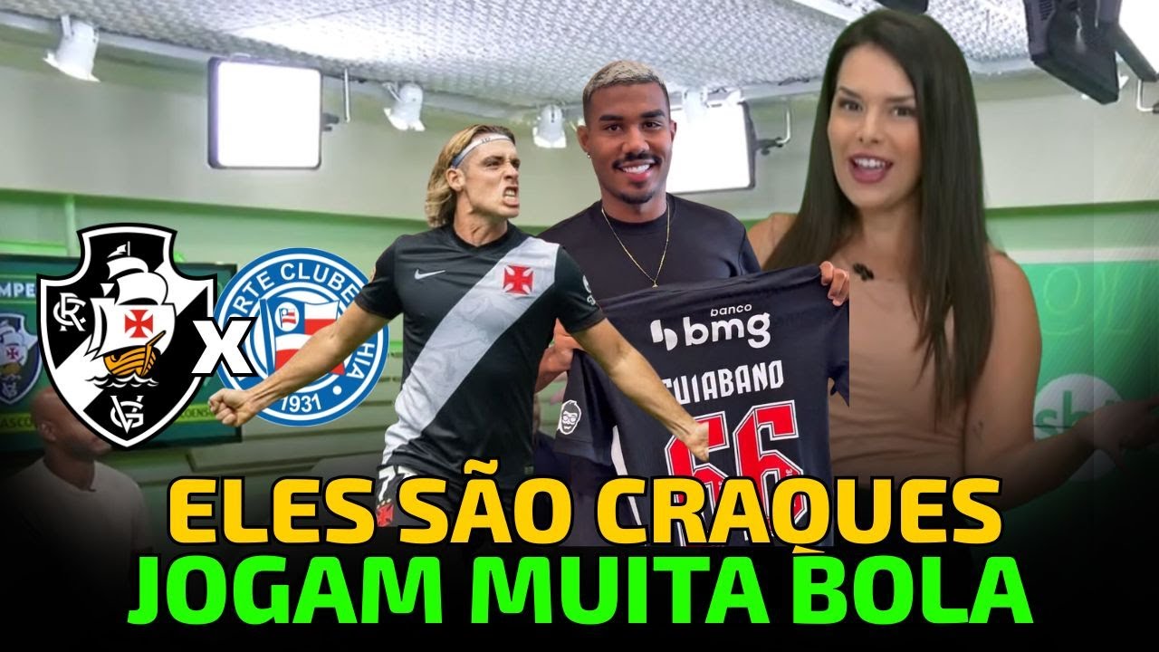 JORNALISTAS SE RENDEM AO SUPER VASCO COM APRESENTAÇÃO DOS NOVOS REFORÇOS 