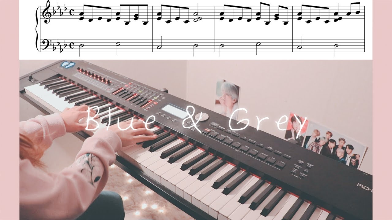 BTS - Blue & Grey Piano Cover