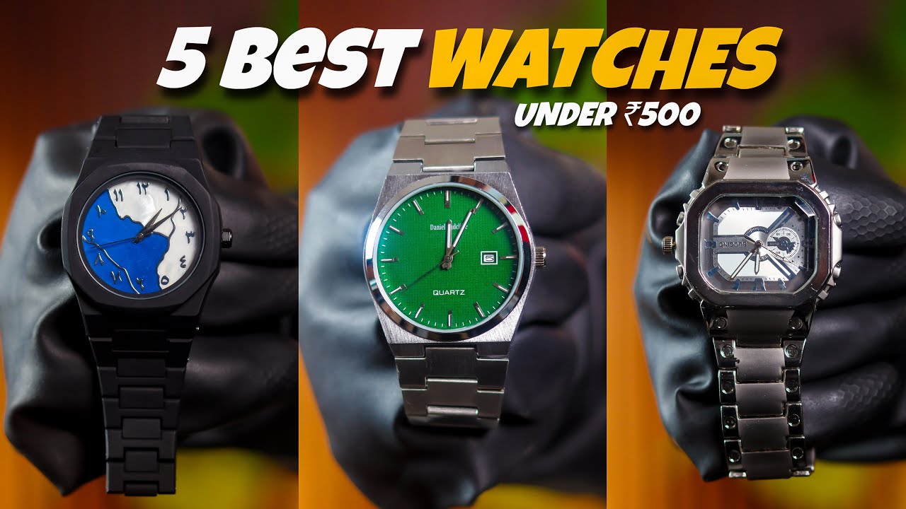 5 Cool And Classy Watches Under 500 🔥 TALIB Styling