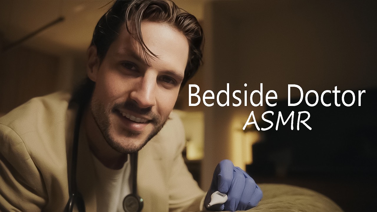 ASMR-эффект: Нежный осмотр врача у вас дома (шепот всего тела)