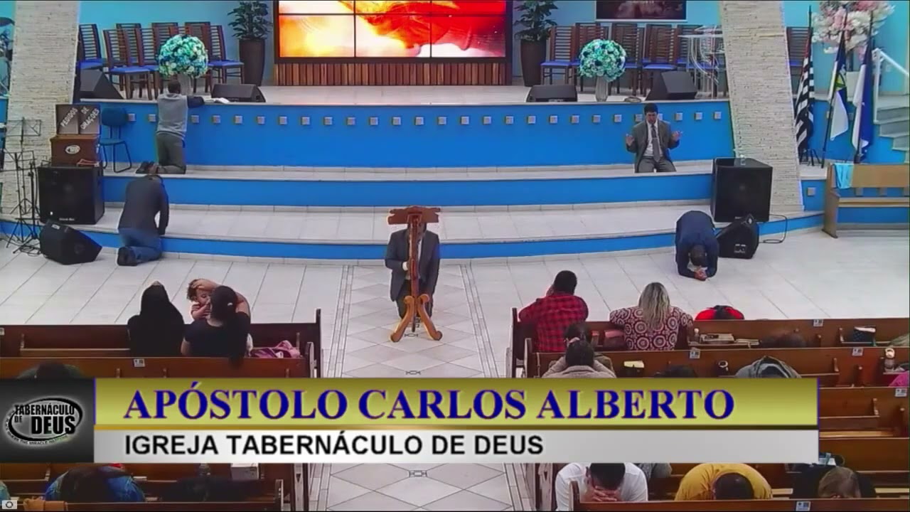 DAI NOS SENHOR UMA SEGUNDA CHANCE * APÓSTOLO CARLOS ALBERTO * TABERNÁCULO DE DEUS