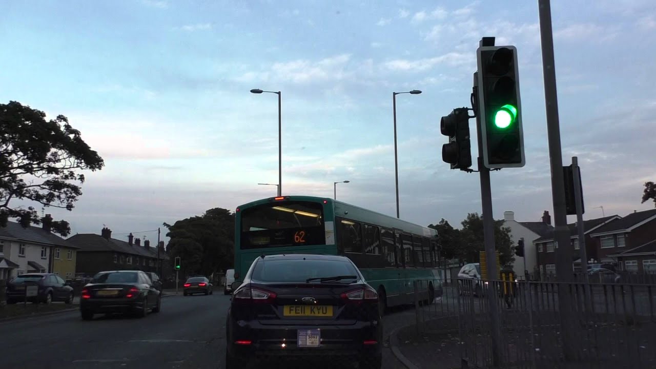 Driving On Goodacre Road, Longmoor Lane, Lower Lane & Broadway, Liverpool, England