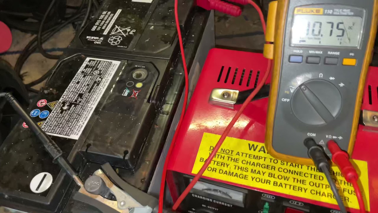 Varta 110Ah 520A DIN 850A oryginalna bateria Audi/VW ze śmietnika 🤷🏻‍♂️ czy da się ją uratować ???