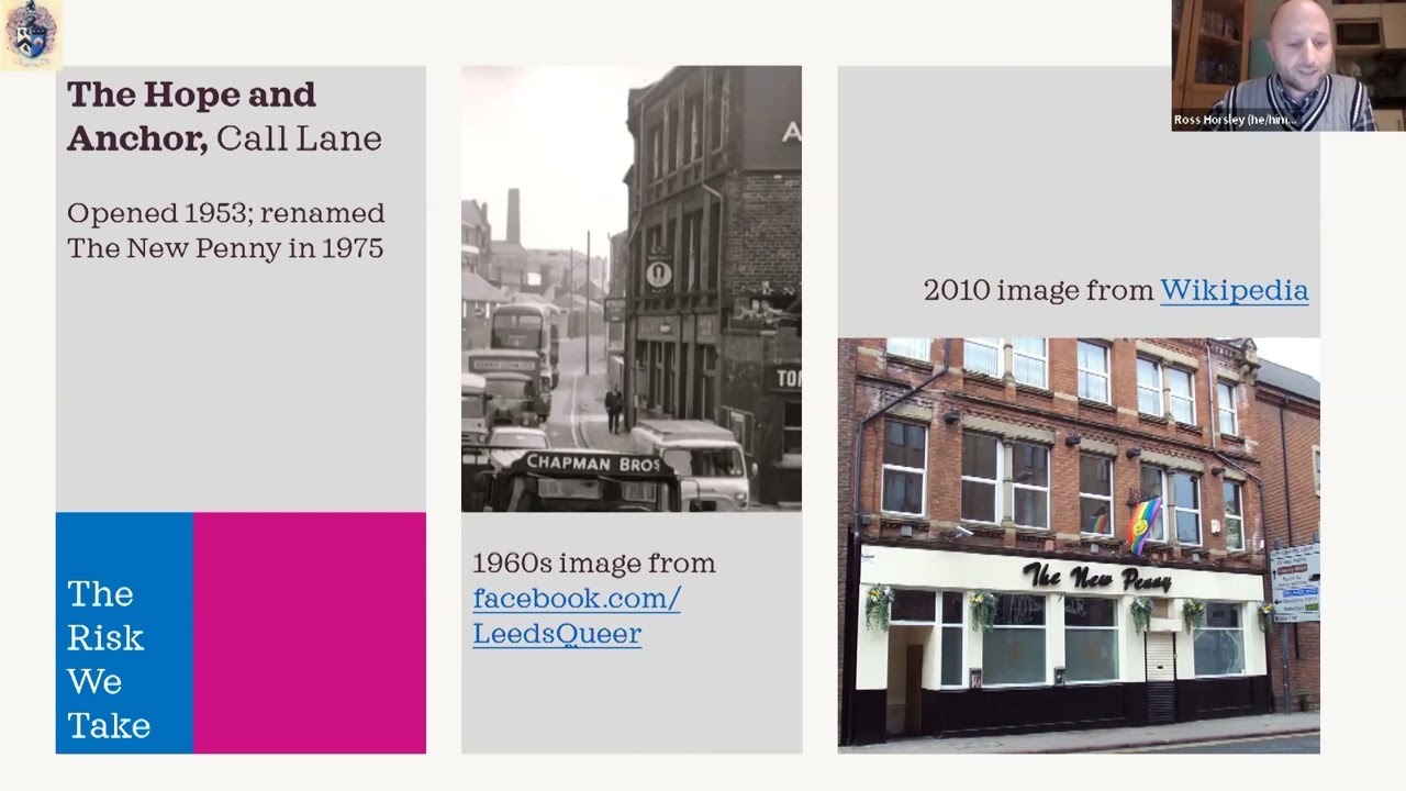 'The Risk We Take': LGBTQ Histories of Leeds.
