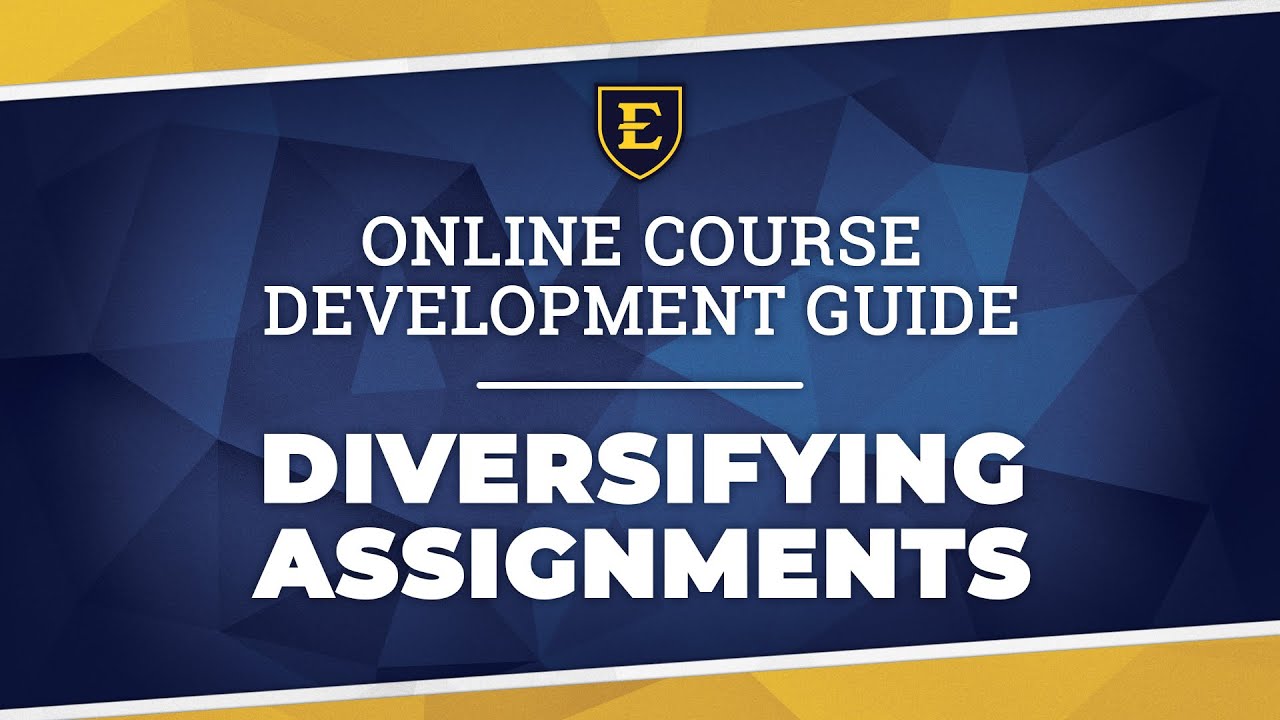 Course Development Guide: Diversifying Course Assignments